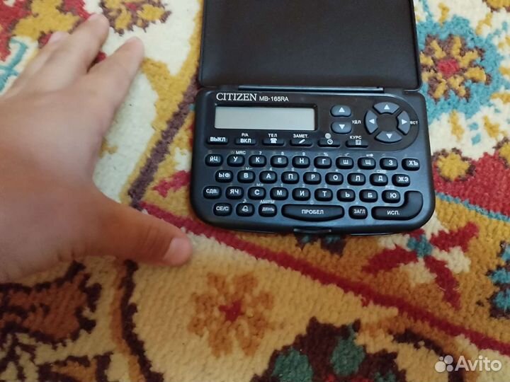 Мини канкулятор citizen electronic organizer