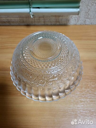 Ваза салатница-конфетница хрустальная СССР