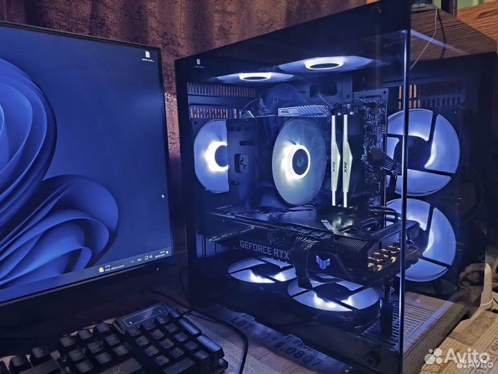 Игровой пк с мощным процом и RTX 3070 8gb