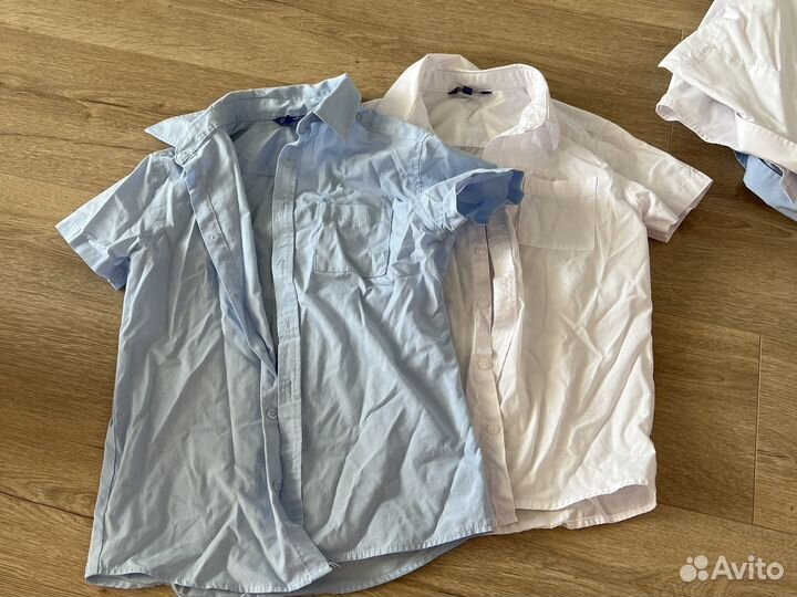 Рубашка школьная 128