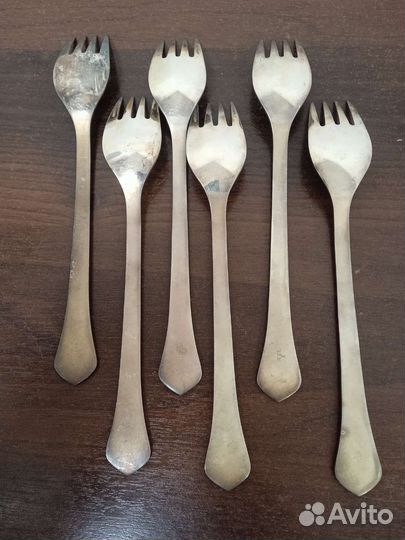 Набор столовых приборов мельхиор Таллин 1960-80гг