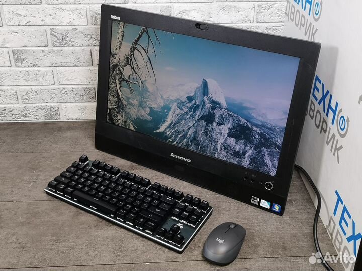 Моноблок Lenovo m72z i5-2400 8/128gb 20