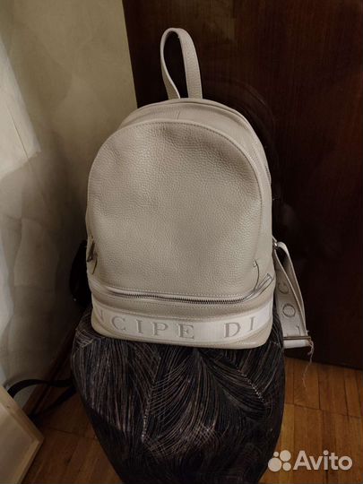 Рюкзак женский натуральная кожа италия