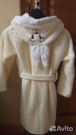 Детский махровый халат новый