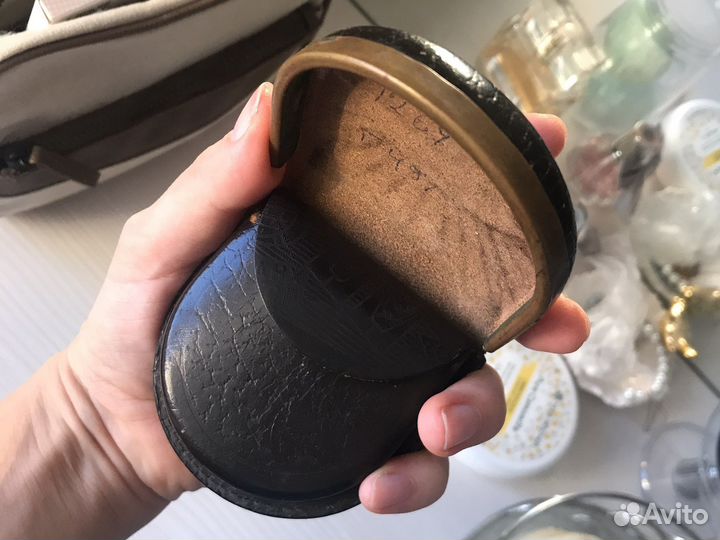 Кошелек монетница СССР кожаный