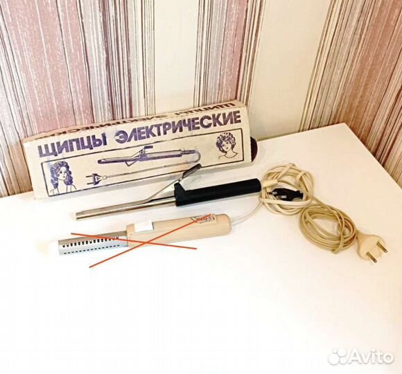 Электрощипцы для волос СССР