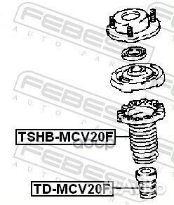 Отбойник переднего амортизатора tdmcv20F Febest