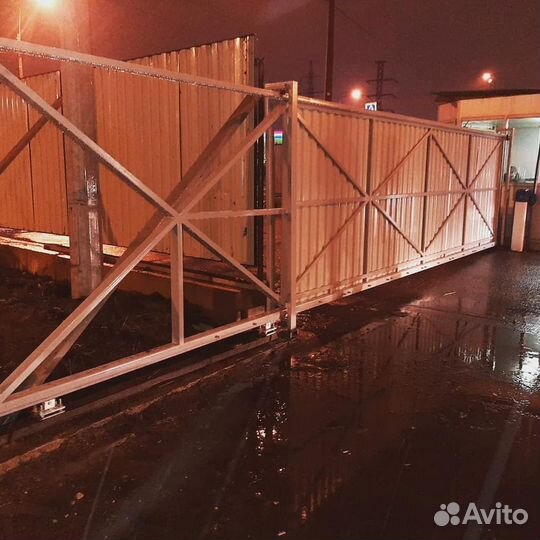 Раздвижные ворота