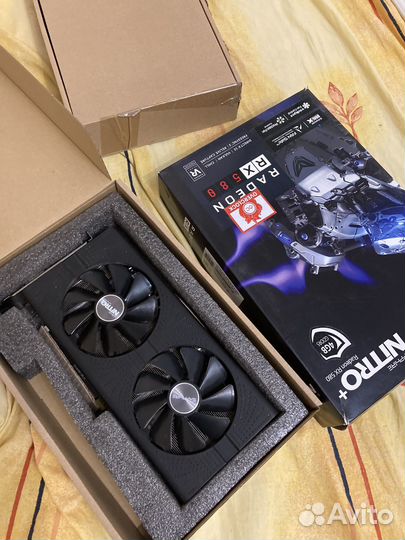 Видеокарта RX 580 4 Gb Sapphire Nitro+