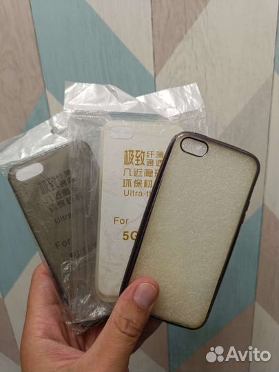 Дтсплей на iPhone 5 и iPhone 4s + чехлы