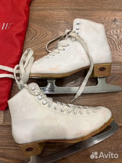 Коньки женские фигурные размер 7