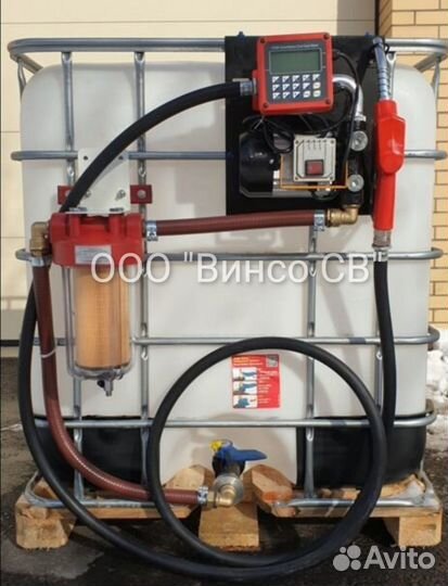 Мини АЗС еврокуб (заправочный модуль)