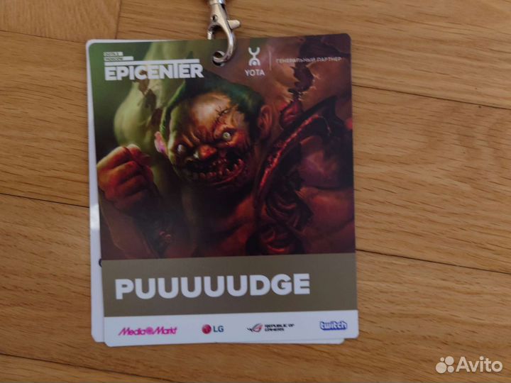 Epicenter Бейдж 2016 года