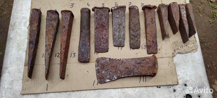 Клин для колки дров.Кованные.Восточной Пруссии
