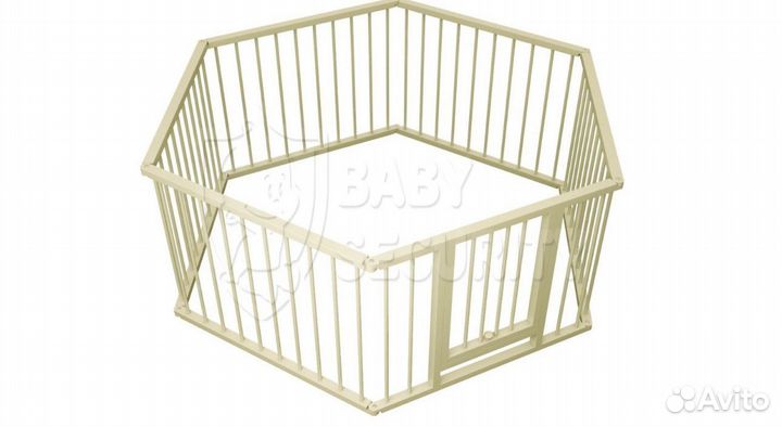 Манеж детский деревянный