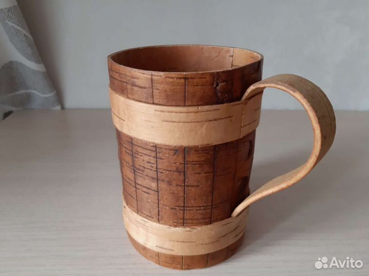 Кружка из бересты