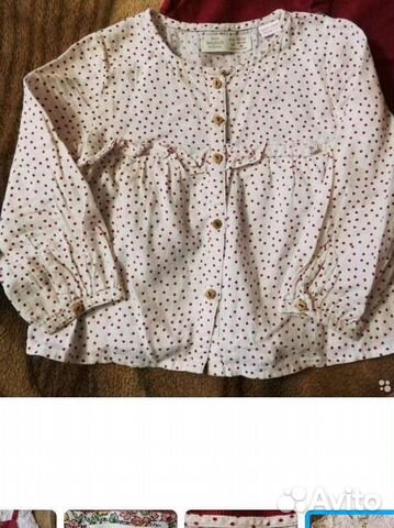 Рубашка детская zara