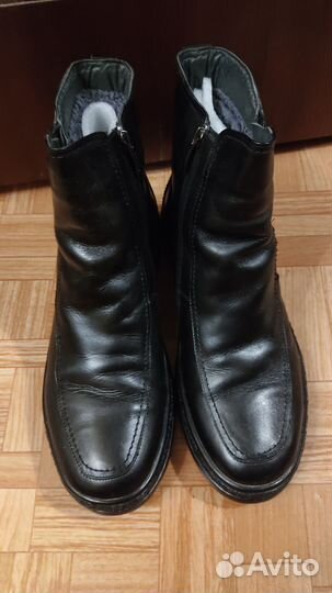 Ботинки мужские зима 44 размер натуральная кожа
