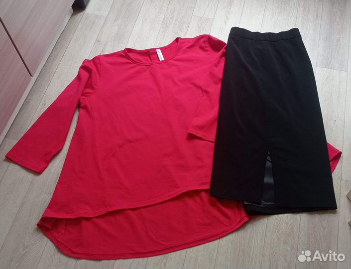 Юбка+ кофта 56-58 размер