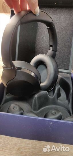 Наушники накладные беспроводные Philips taph802BK