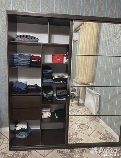 Шкаф купе крафт 6