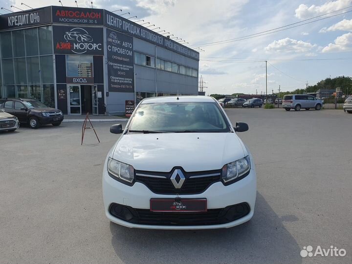 Renault Logan 1.6 МТ, 2017, 92 010 км