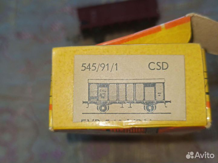 Железная дорога Zeuke TT 12 мм Вагон 545/91/1