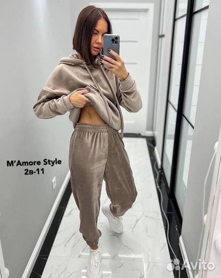 Костюм спортивный велюр