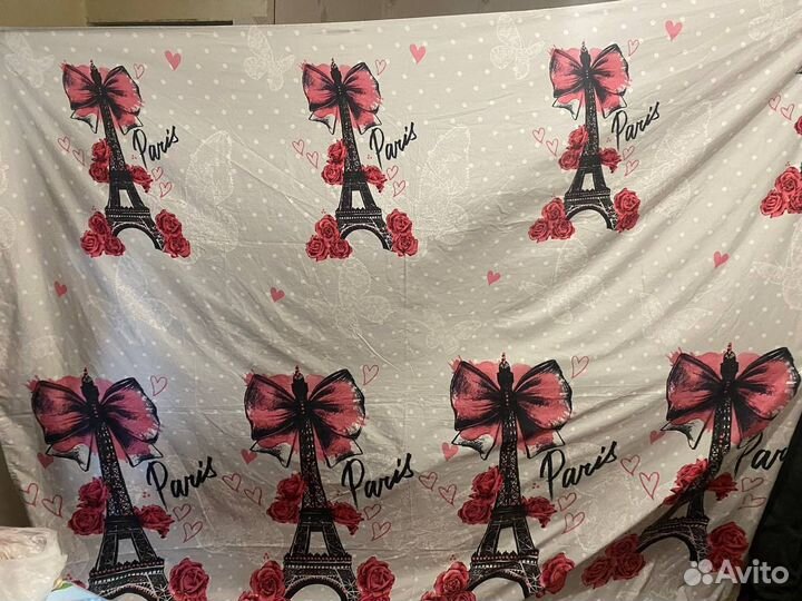 Простынь на евро-кровать