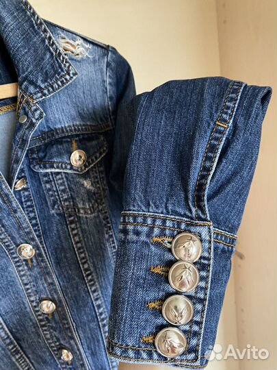 Джинсовая куртка Trukker. Philipp Plein. Италия