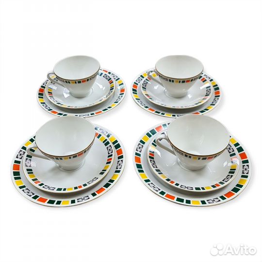 Сервиз Чайный ГДР Freiberger 