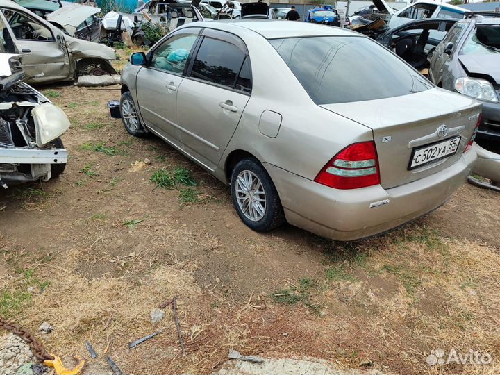 Разбор toyota corolla 120 седан