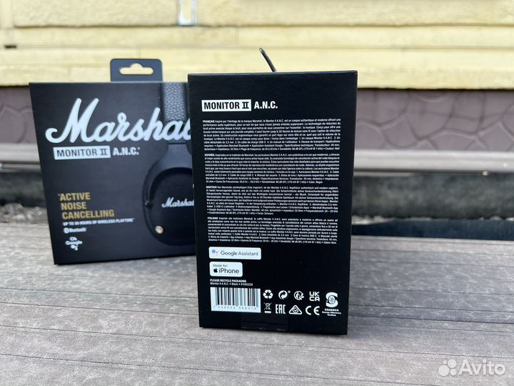Marshall Monitor 2 ANC A.N.C. Наушники