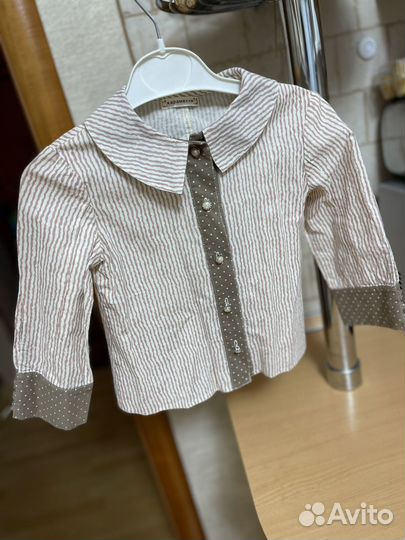 Блузка для девочки 98 104