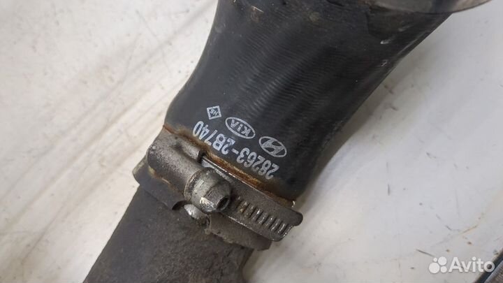 Патрубок интеркулера киа Sportage 2016, 2017