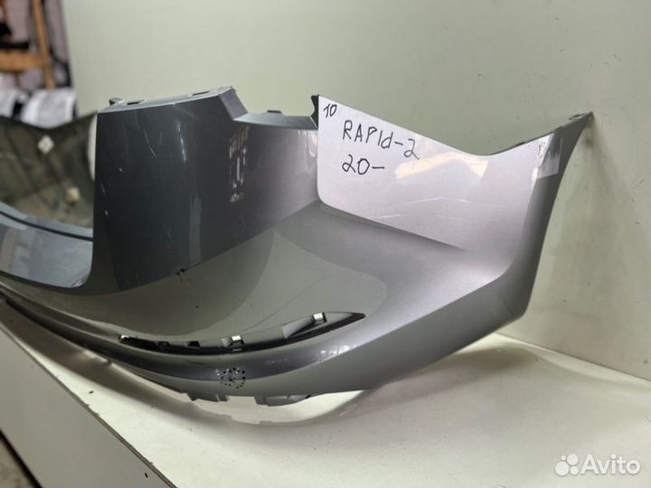 Бампер задний Skoda Rapid 2 2020