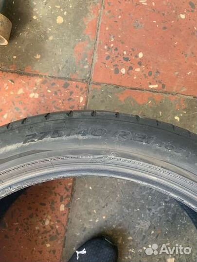 Pirelli P Zero 275/40 R21 и 315/35 R21