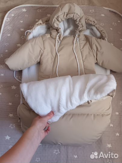 Кокон конверт зимний