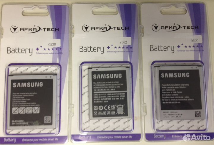 Аккумуляторы для samsung