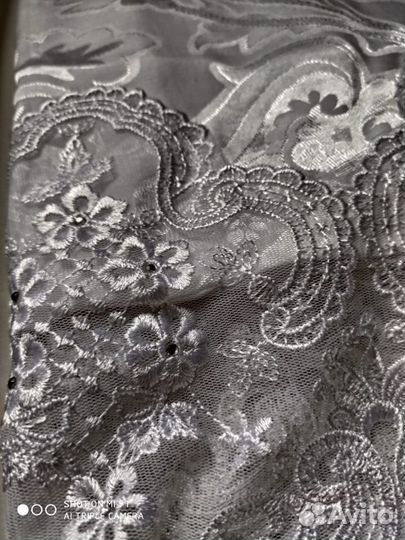 Новый комплект евро белое Blumarine