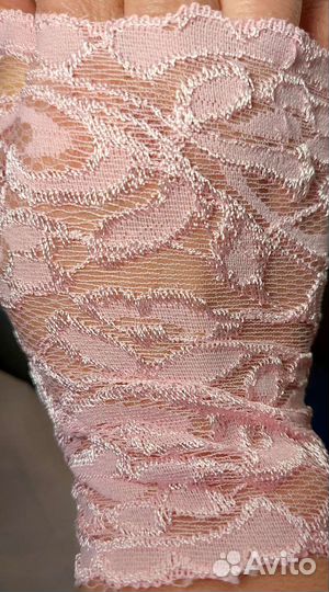 Перчатки праздничные,кружевные