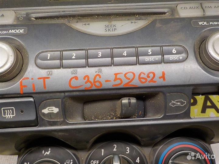 Магнитола Honda Jazz I 2001-2007