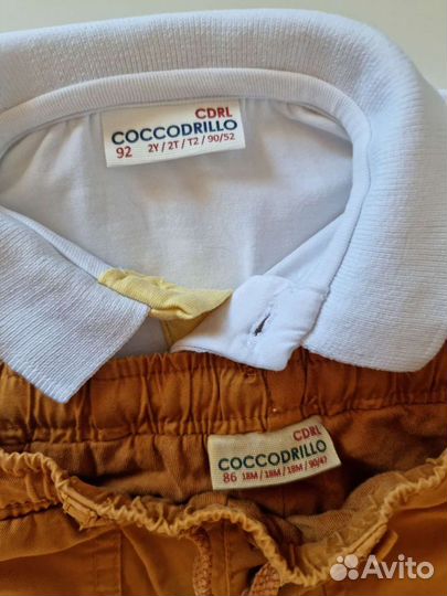 Одежда на мальчика 86 размер поло+штанишки