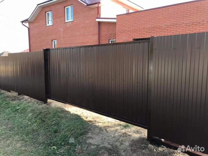 Заборы Откатные ворота Навесы