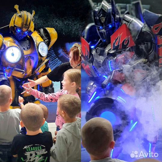 Интерактивное шоу Трансформеры и Выставка роботов