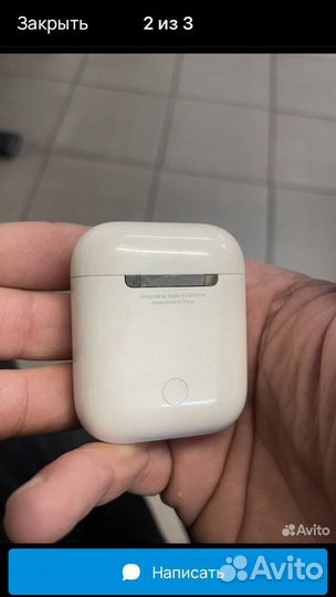 Кейс для airpods 1/2