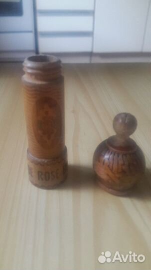 СССР деревянные флакончики для духов