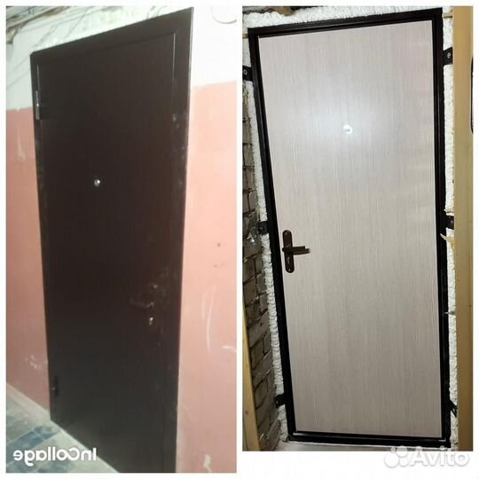 Дверь входная металлическая