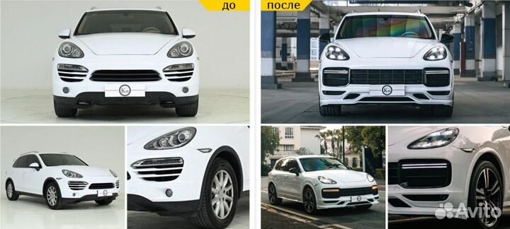 Переделка в новый кузов Porsche Cayenne 958