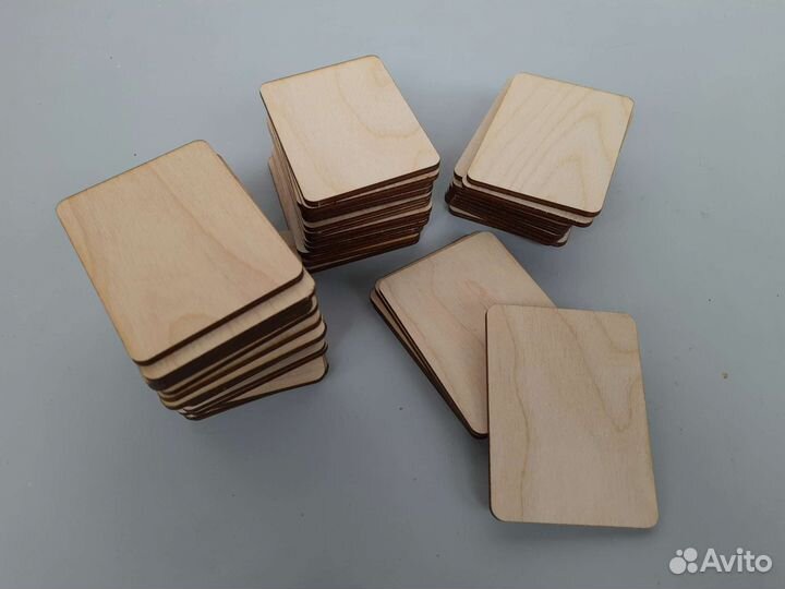 Заготовки деревянные 3 мм 50 шт